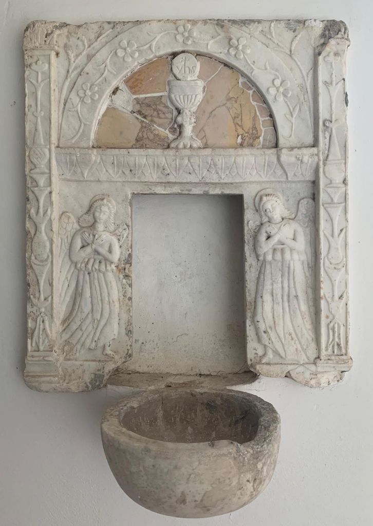 tabernacolo murale - bottega laziale (XVI)