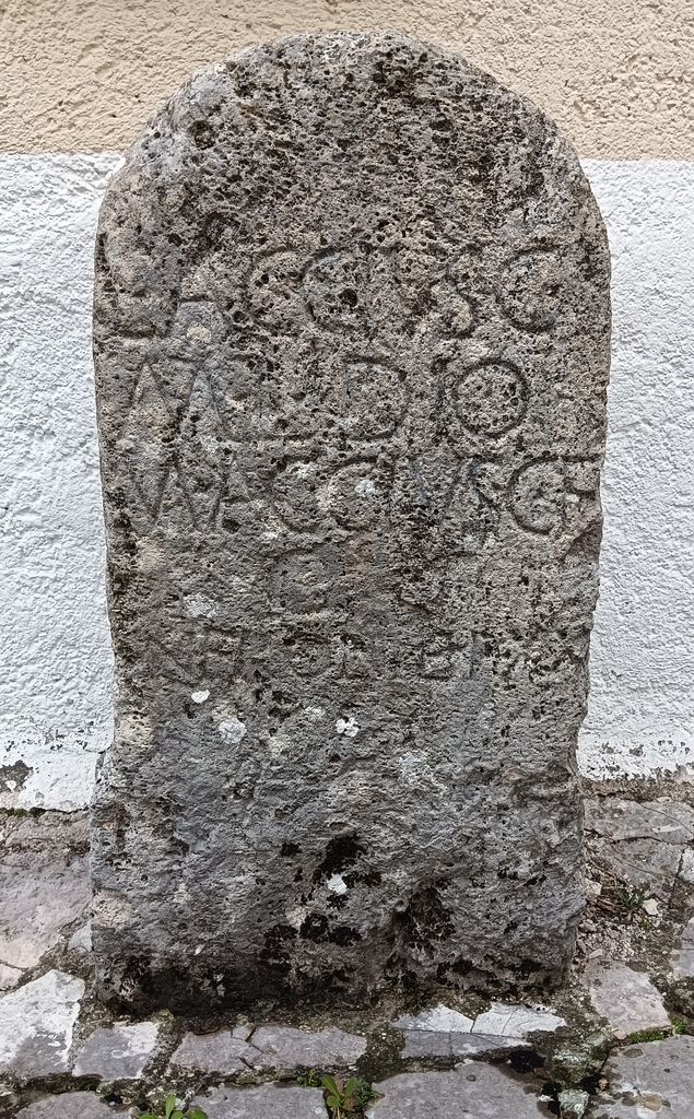 stele/ funeraria, stele di Caio Accio - ambito Italia centrale (SECOLI/ I a.C)