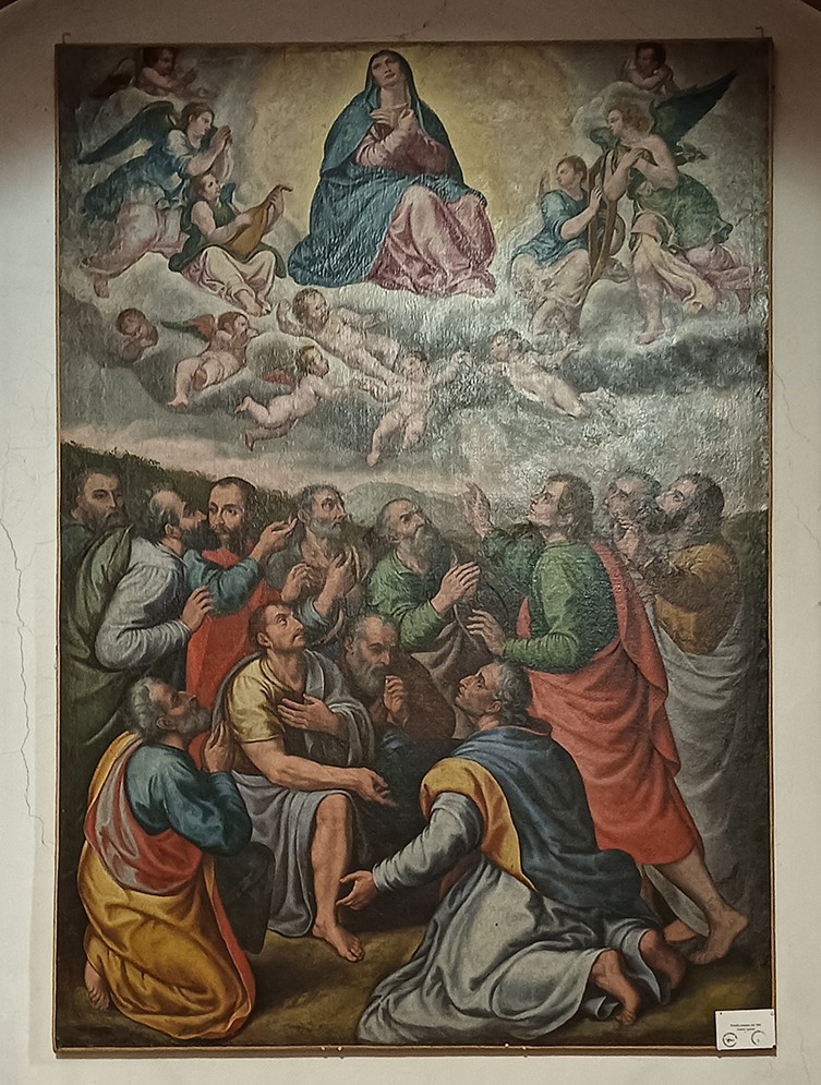 Assunzione di Maria (dipinto) - ambito romano (fine XVI)