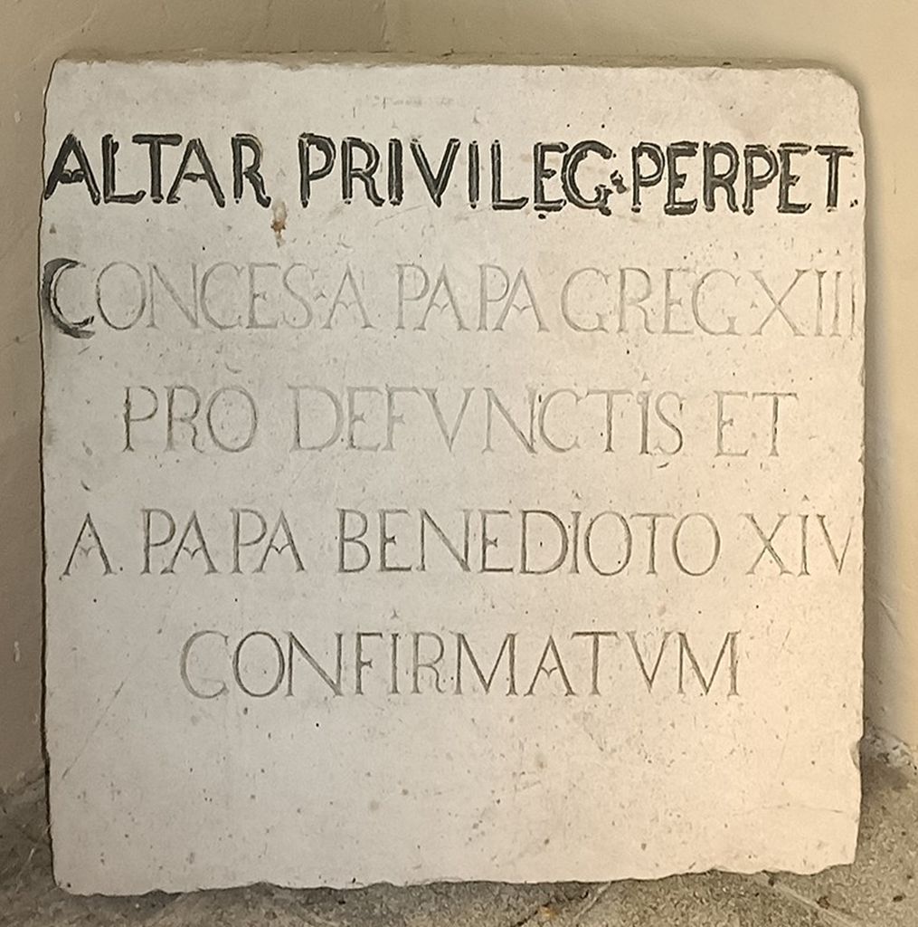 lapide - ambito Italia centrale (XVIII)