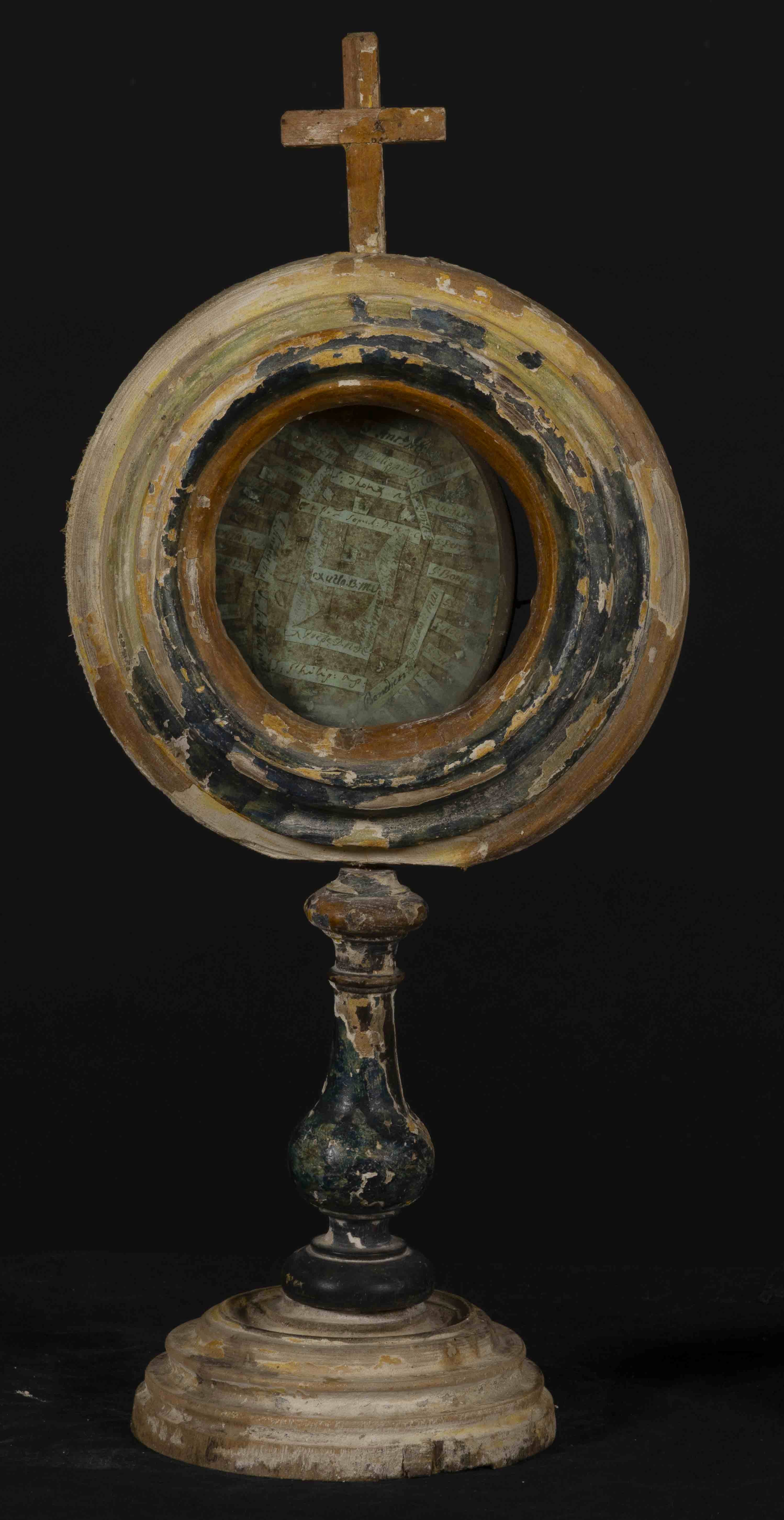 reliquiario, opera isolata - bottega umbra (seconda metà XIX sec)