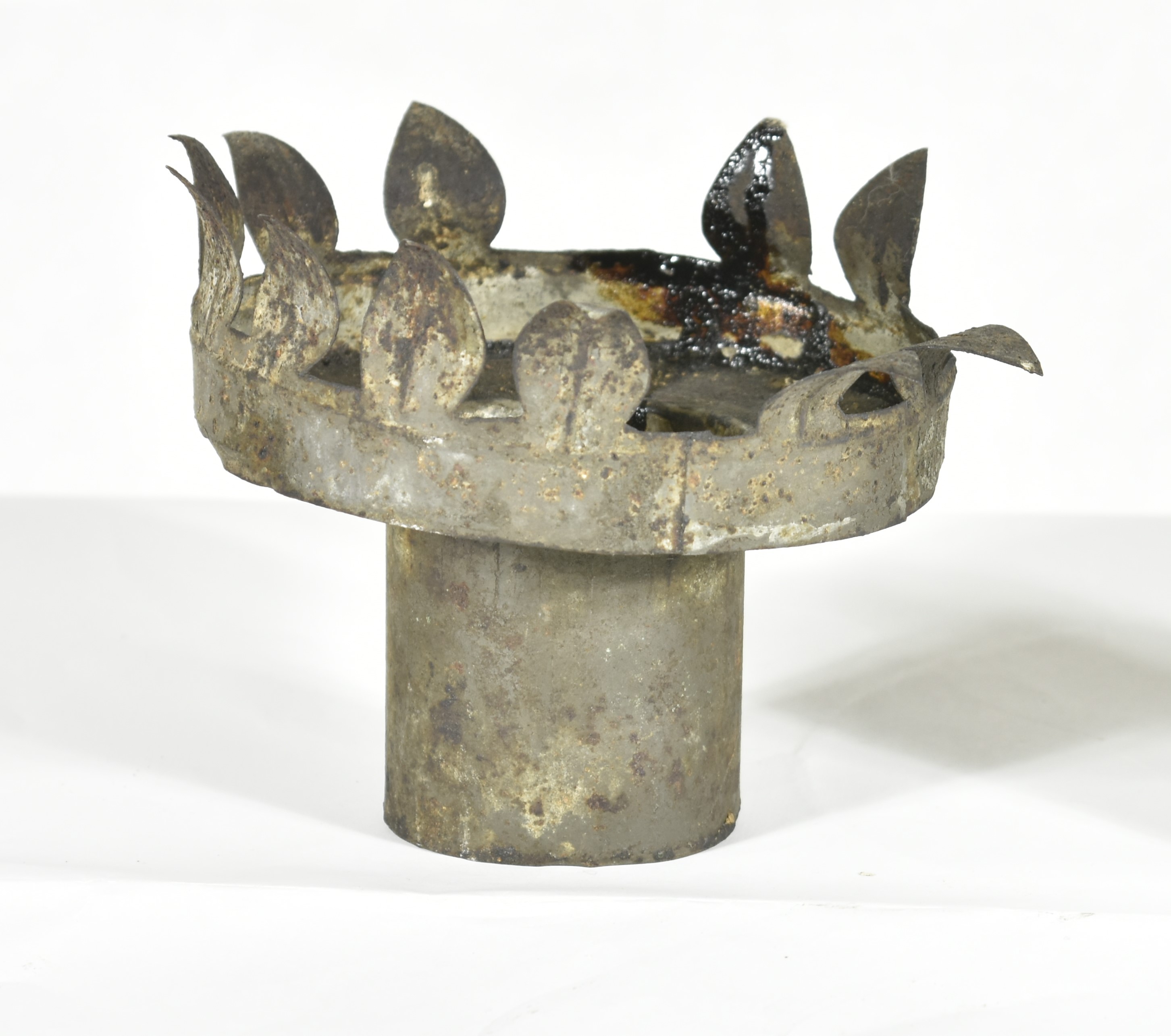 piattello di candeliere, opera isolata - bottega umbra (seconda metà XVIII sec)