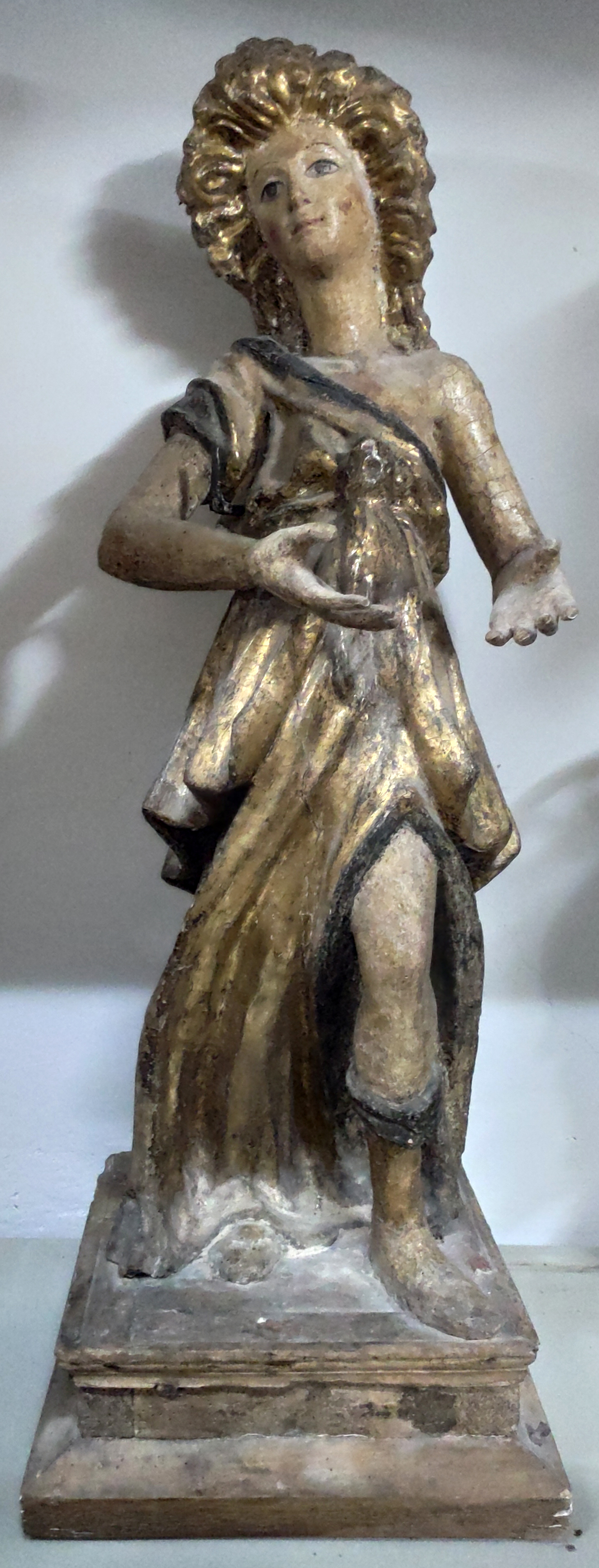 Angelo (scultura, pendant) - ambito umbro-marchigiano (seconda metà XVII sec)