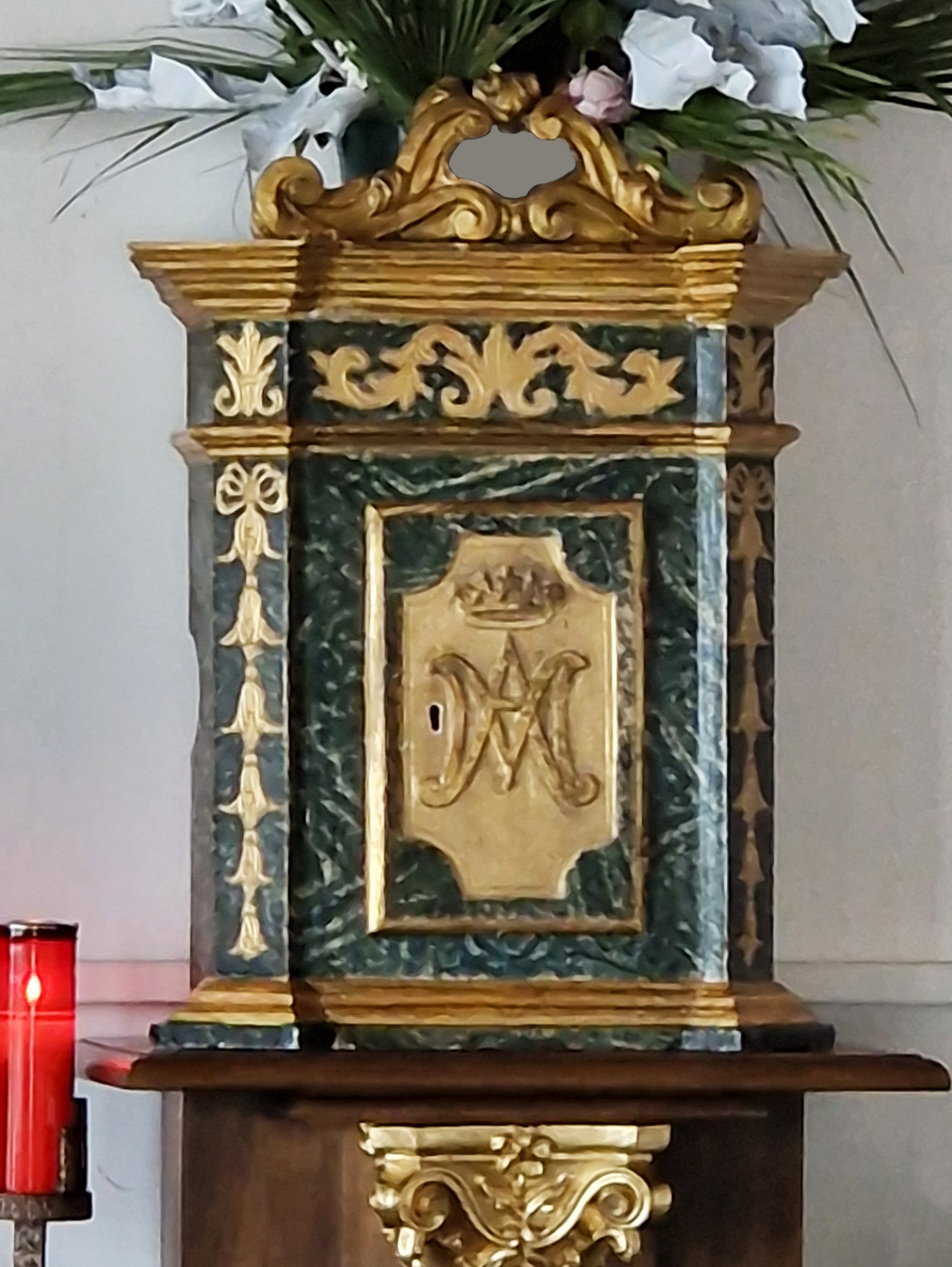 tabernacolo, opera isolata - bottega Italia centrale (seconda metà XVIII sec)