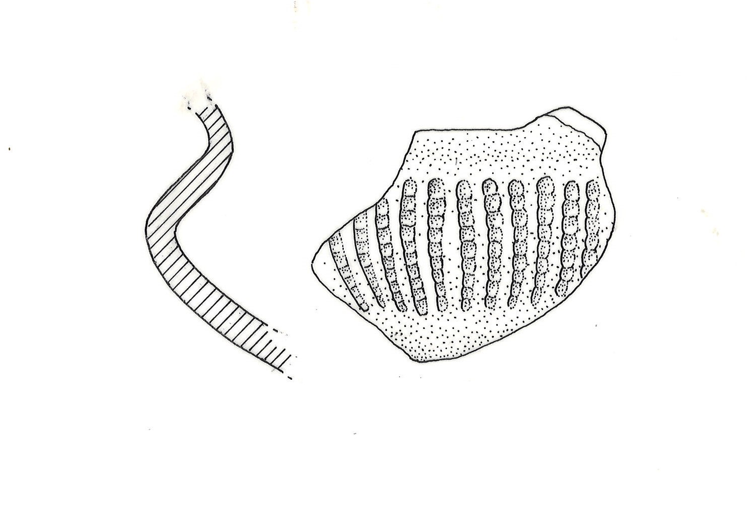 tazza - ambito retico (SECOLI/ IV a.C)