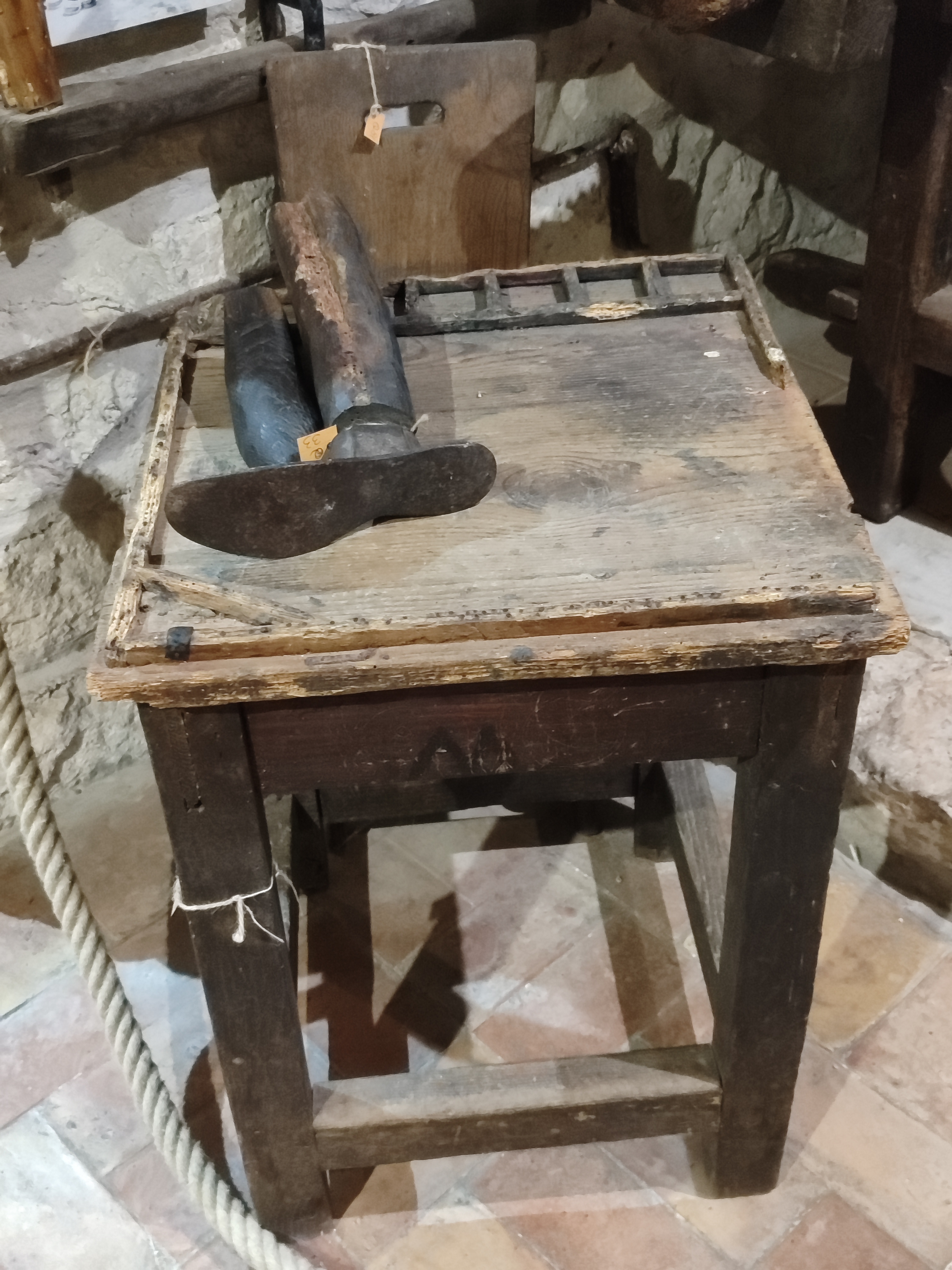 tavolo, tavolo da calzolaio (tavolo, da lavoro, STRUMENTI E ACCESSORI/ ARTIGIANALI)