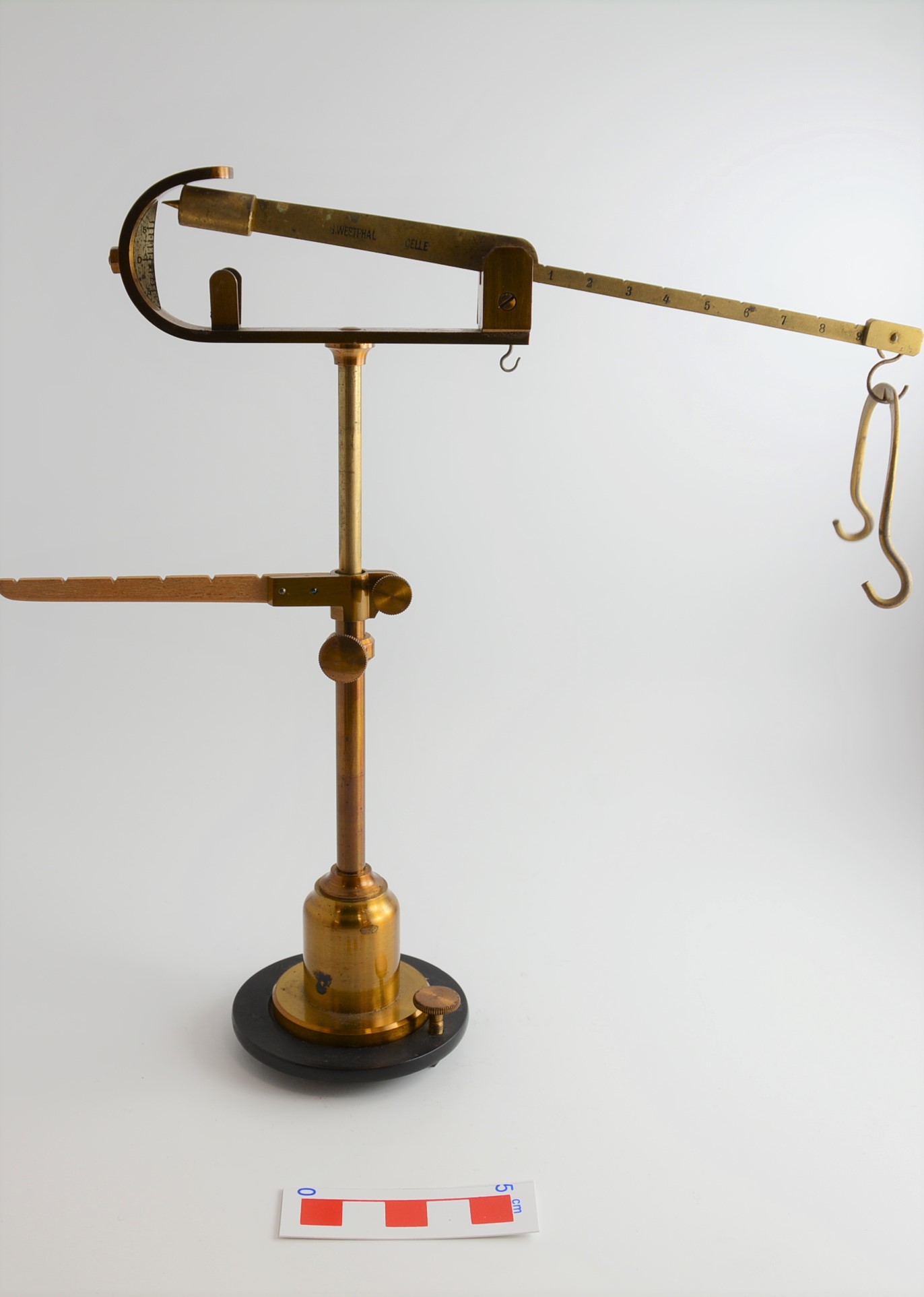 bilancia, di Mohr-Westphal di G. Westphal (officina) (metà/ inizio XIX-XX secolo)