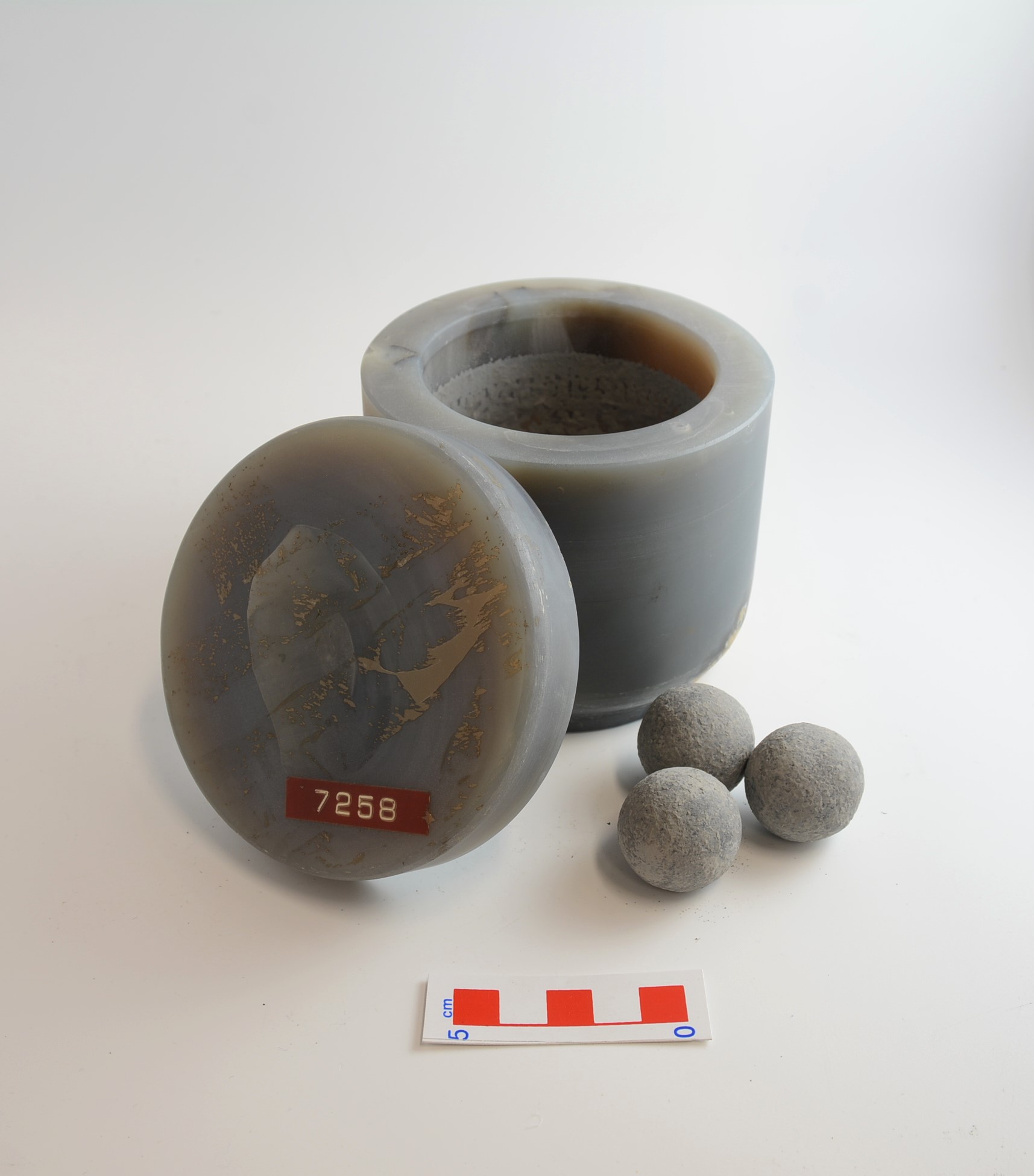 mortaio, per molino a palla (seconda metà XX secolo)