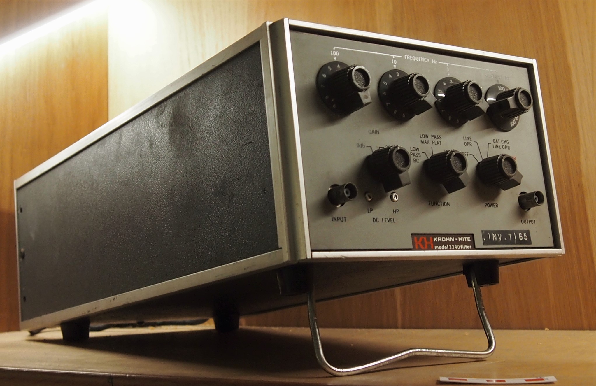 filtro, elettronico di Krohn Hite (officina) (seconda metà XX secolo)