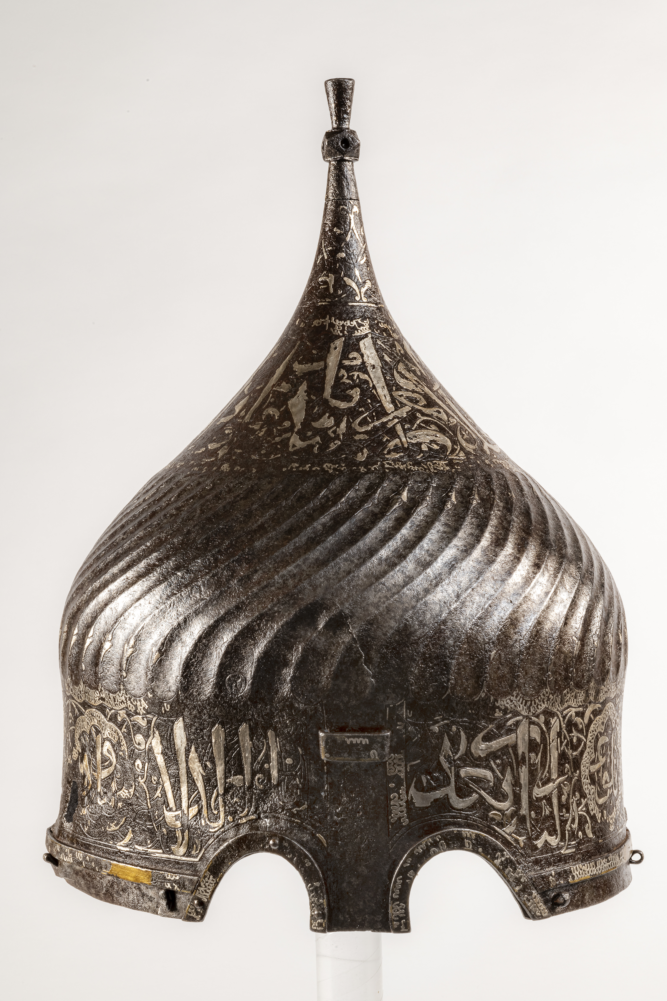 soggetto assente (elmo, opera isolata) - manifattura ottomana (fine del sec. XIV)