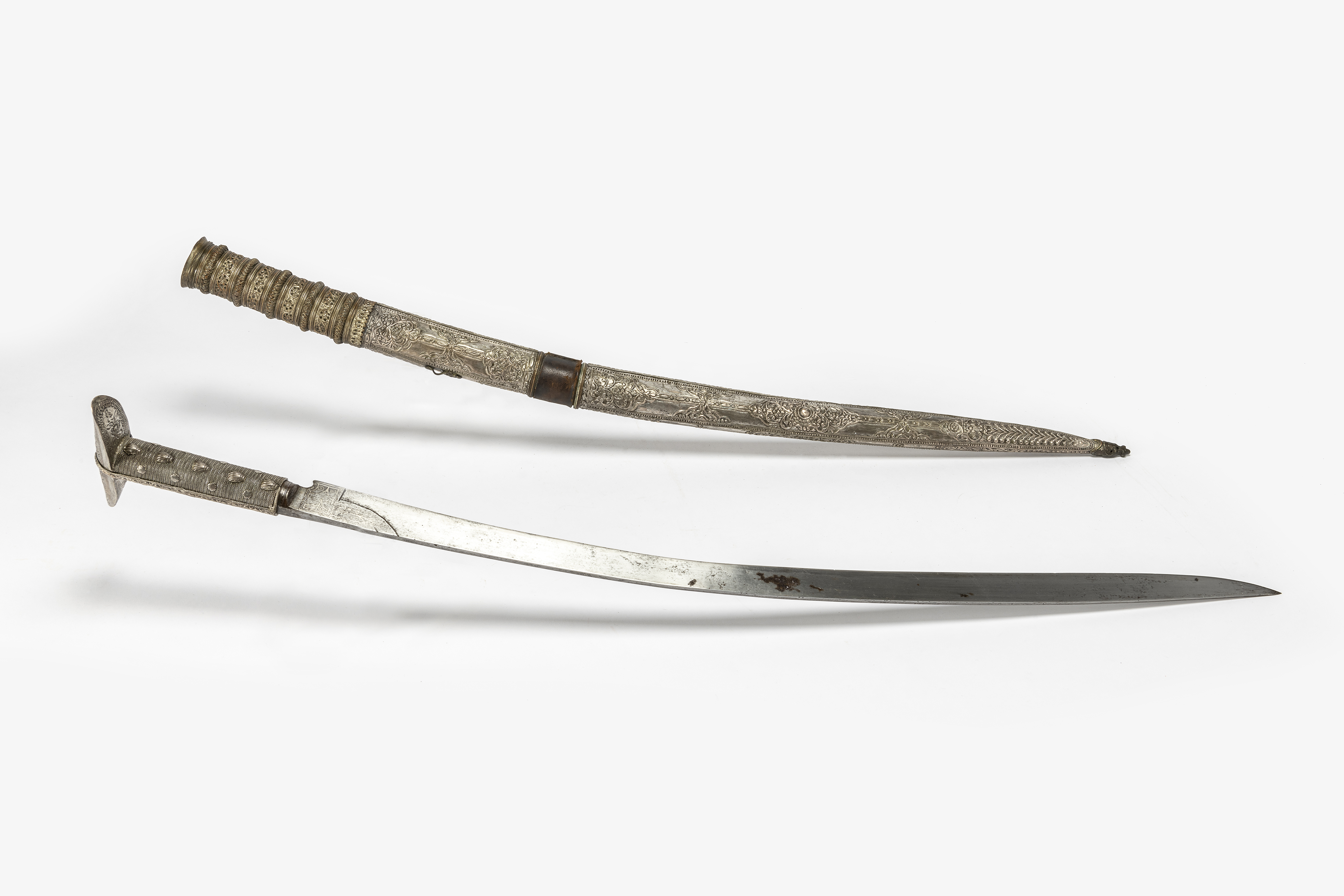 soggetto assente (coltellaccio, opera isolata) - ambito ottomano (seconda metà sec. XIX)