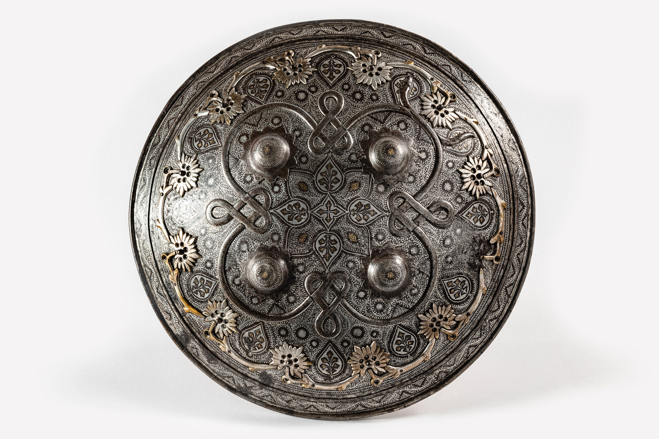 soggetto assente (rotella, opera isolata) - ambito indo-persiano (sec. XVIII-XIX)