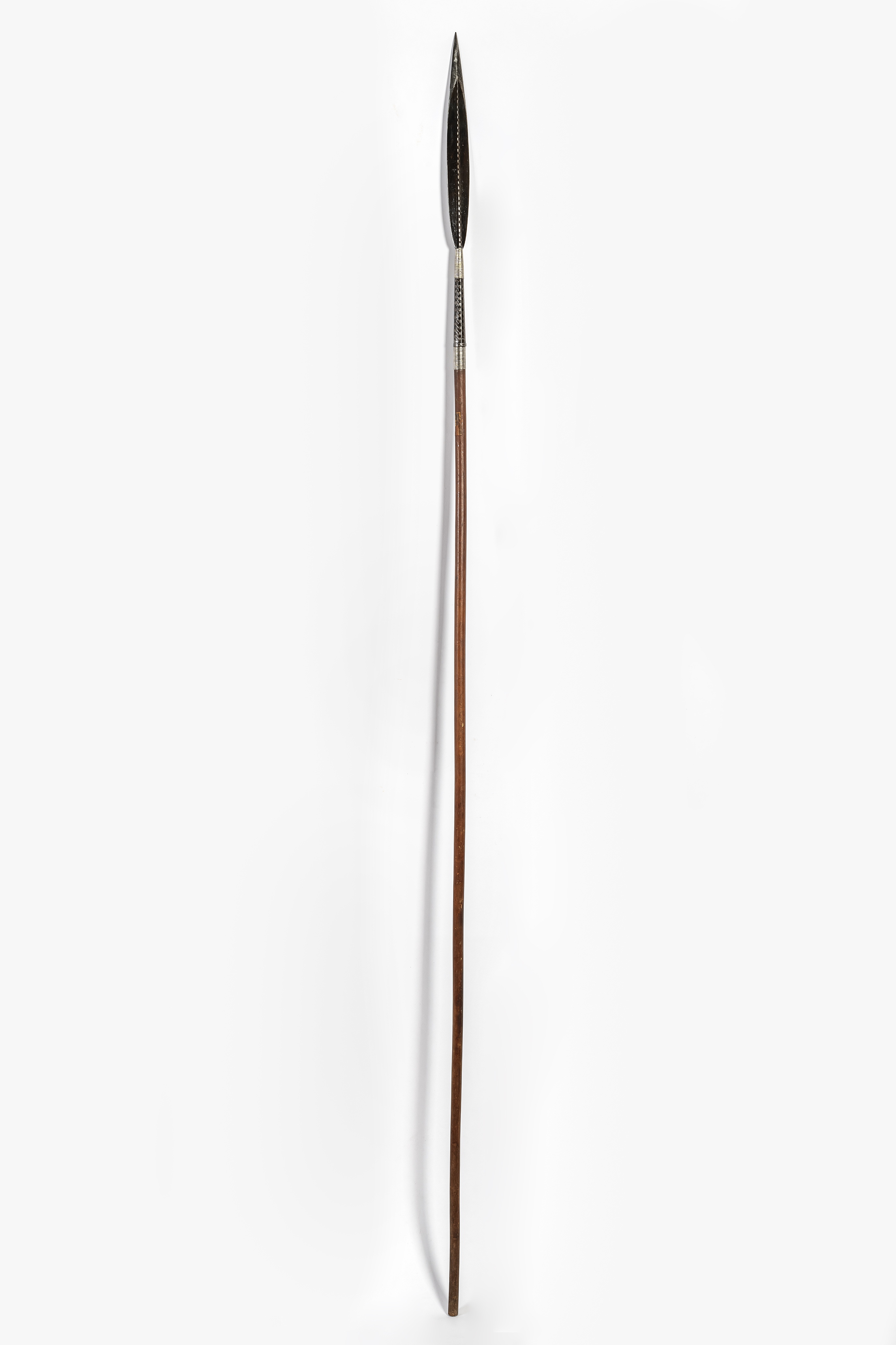 Motivi decorativi geometrici a scacchiera (zagaglia, opera isolata) - ambito africano (XIX-XX)