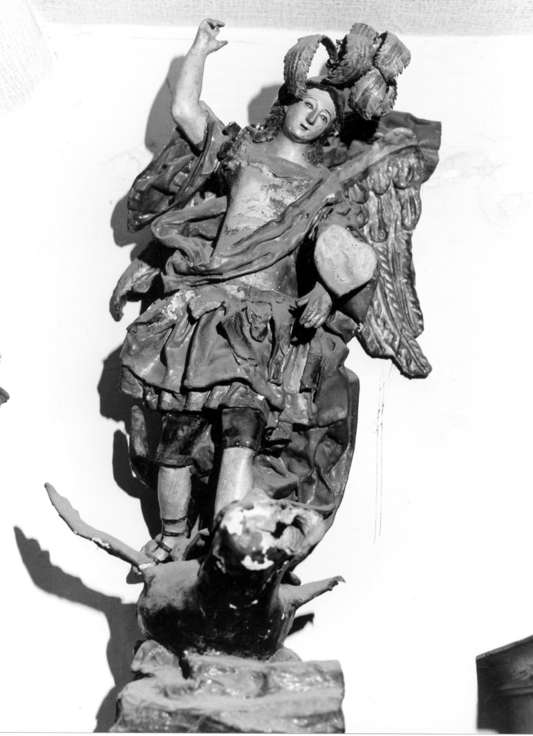 San Michele Arcangelo (scultura) - bottega campana (seconda metà sec. XVIII)