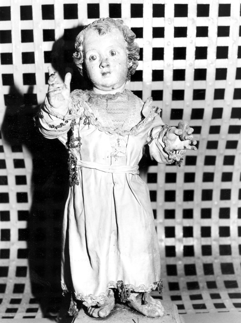 Gesù Bambino (statua vestita) - bottega campana (seconda metà sec. XVIII)