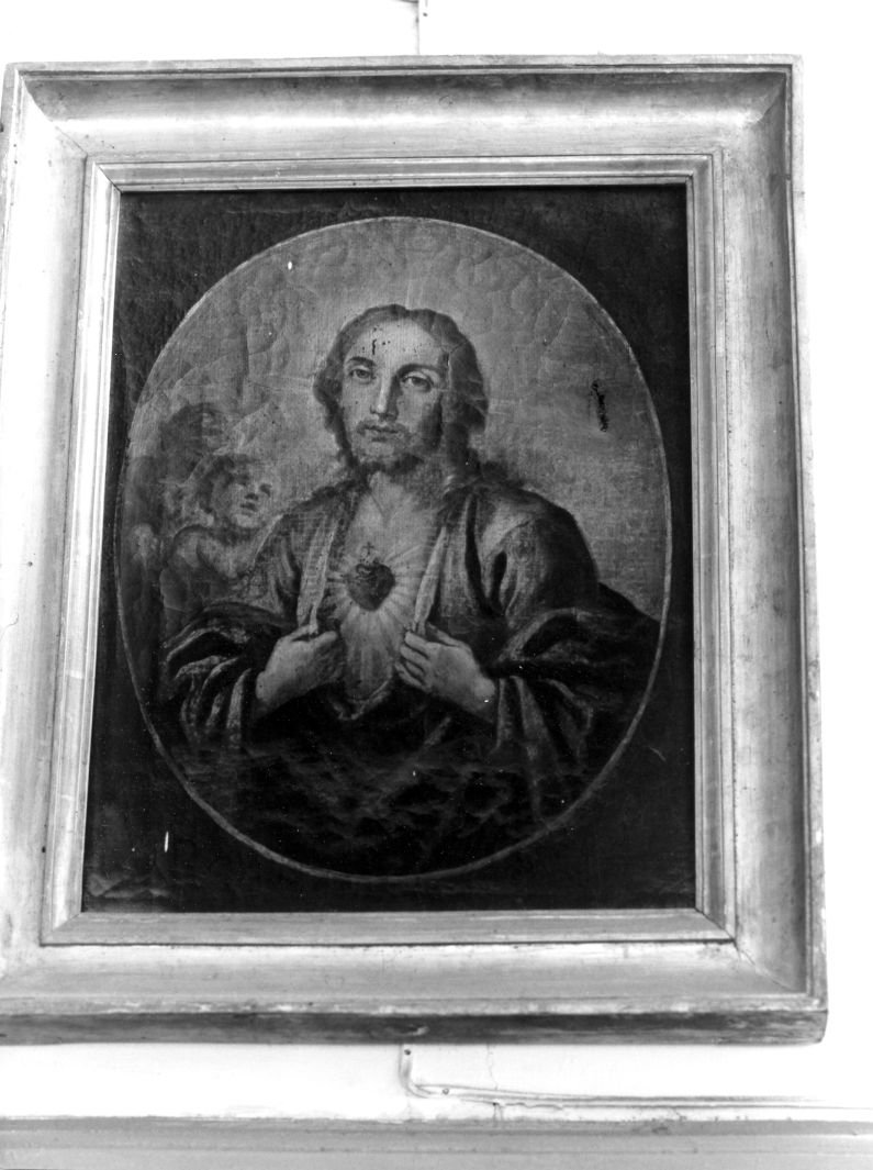 Sacro Cuore di Gesù (dipinto, opera isolata) - ambito napoletano (seconda metà sec. XVIII)