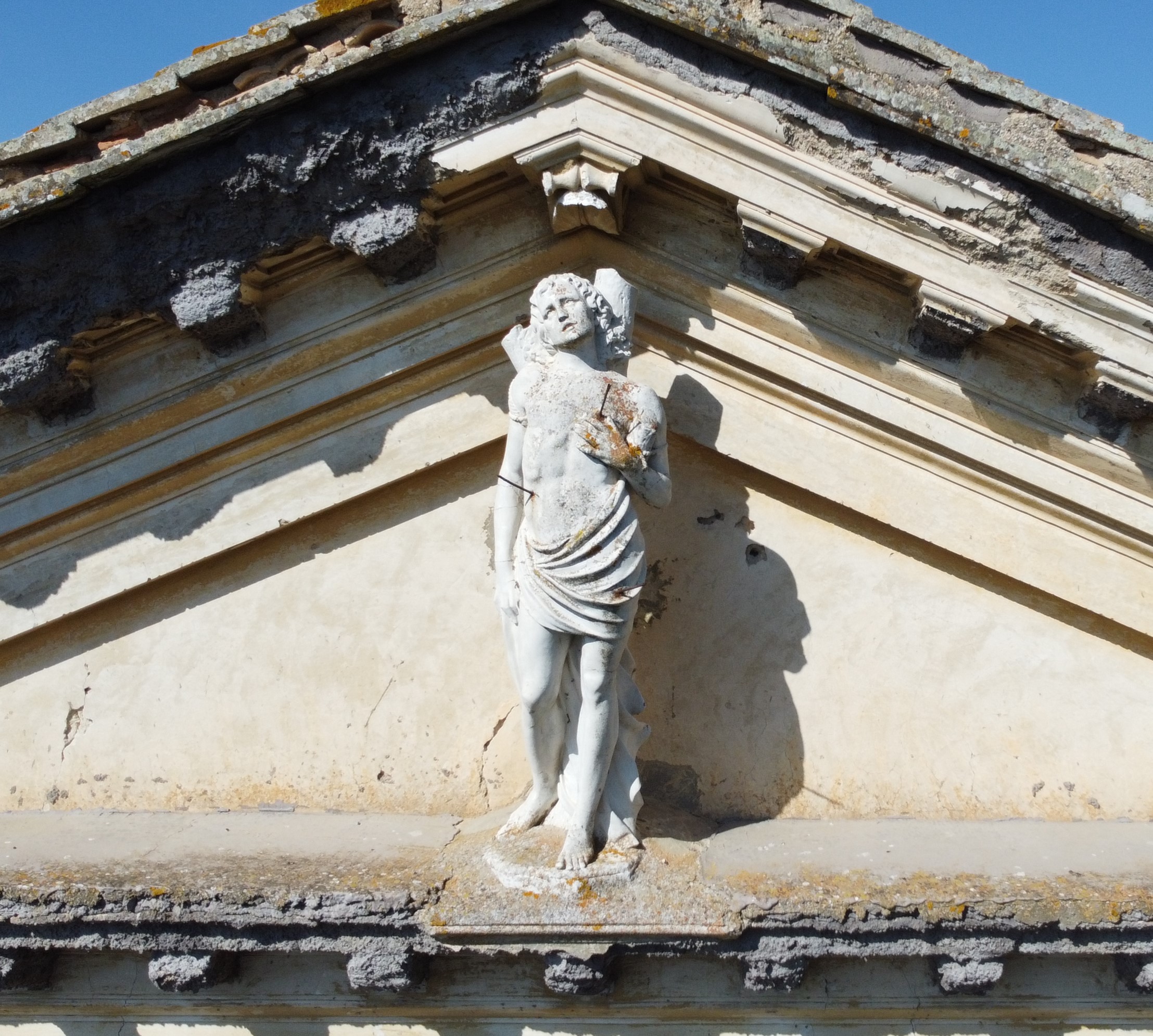 San Sebastiano (statua, opera isolata) - ambito laziale (inizio XX)