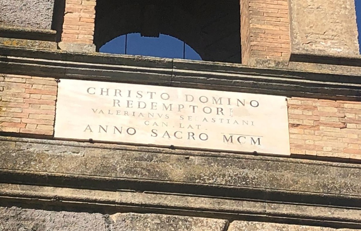 lapide, opera isolata - ambito laziale (inizio XX)