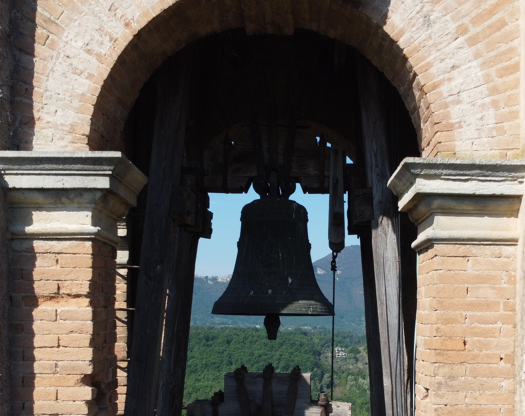 campana, elemento d'insieme - bottega italiana (secondo quarto XX)