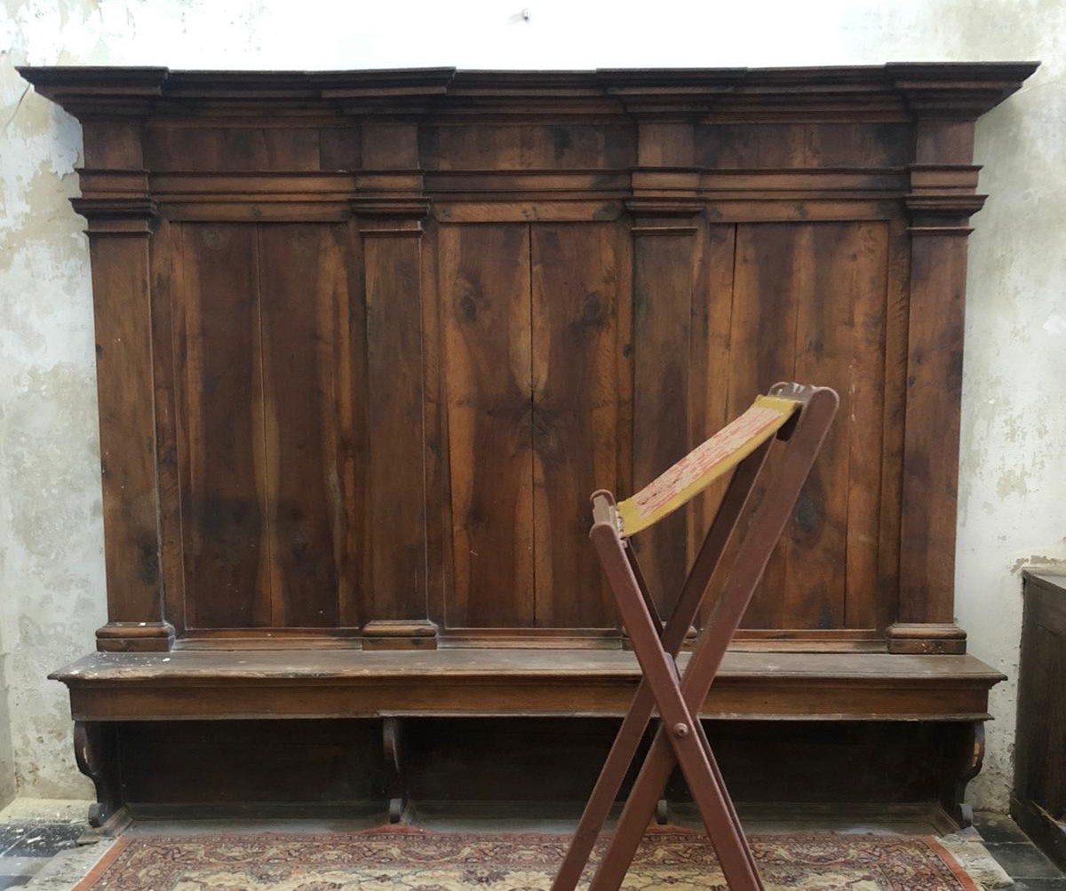 banco del celebrante - bottega laziale (XIX)