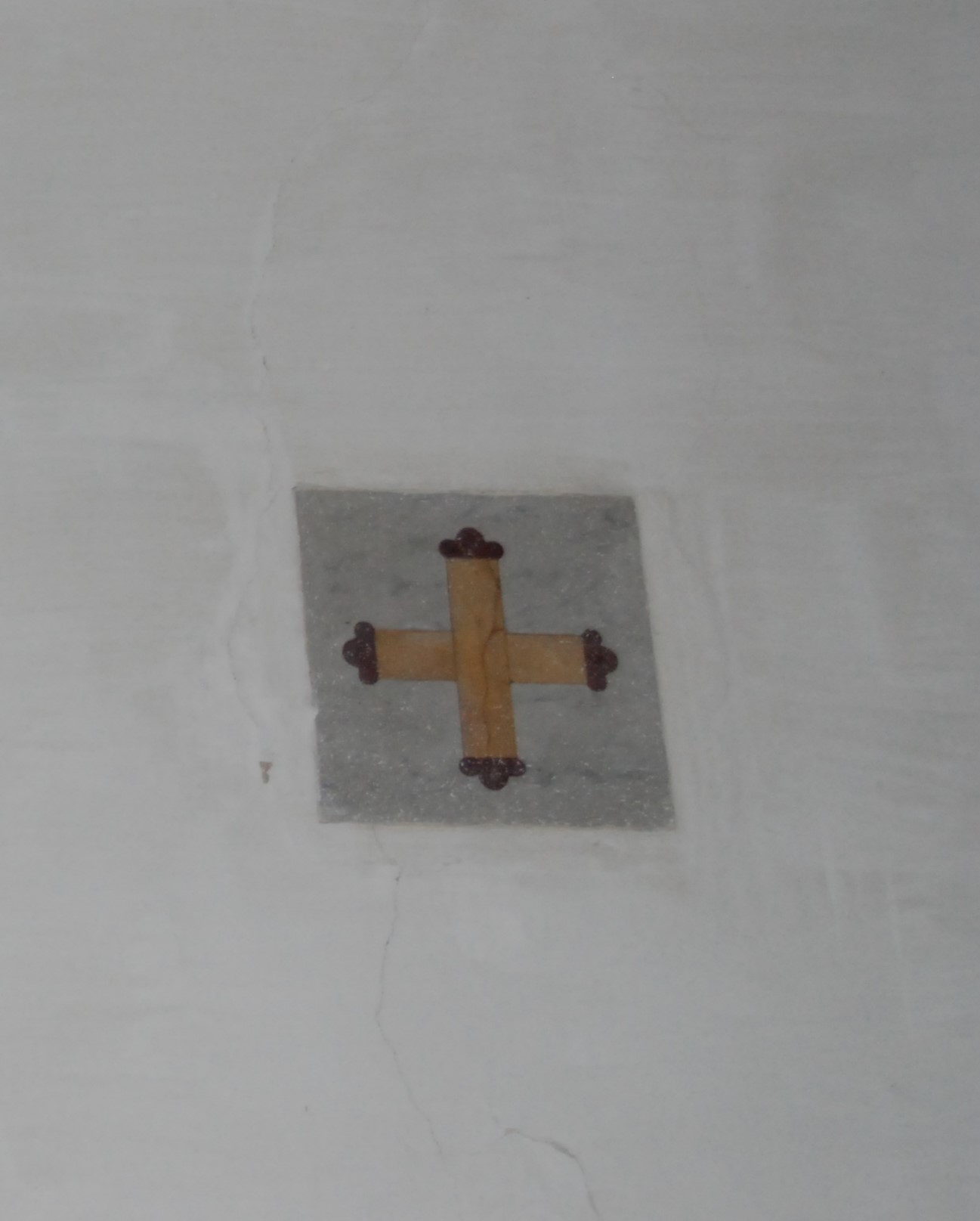 Croce (croce di consacrazione, serie) - ambito laziale (metà XIX)