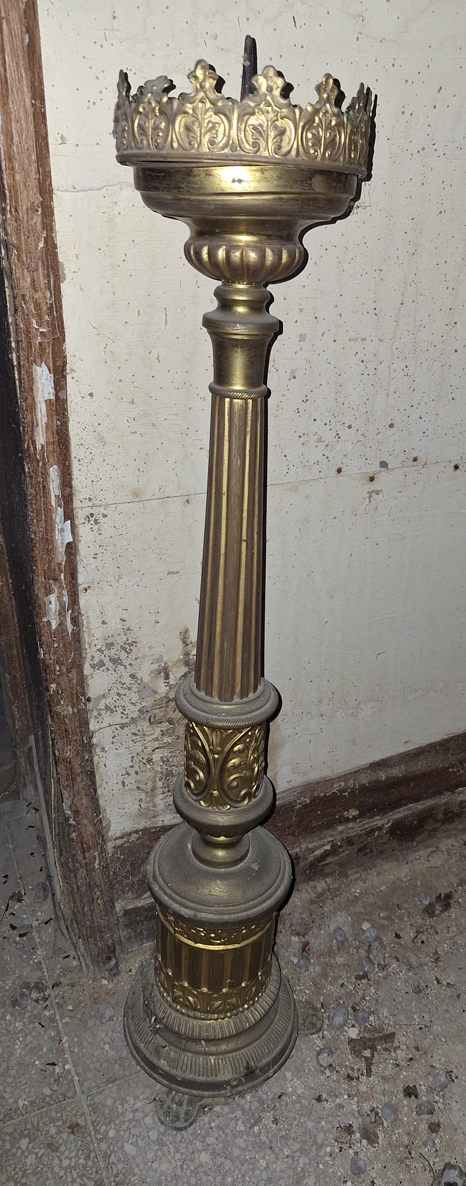 candeliere d'altare, serie di Ditta Fratelli Bertarelli (primo quarto XX)