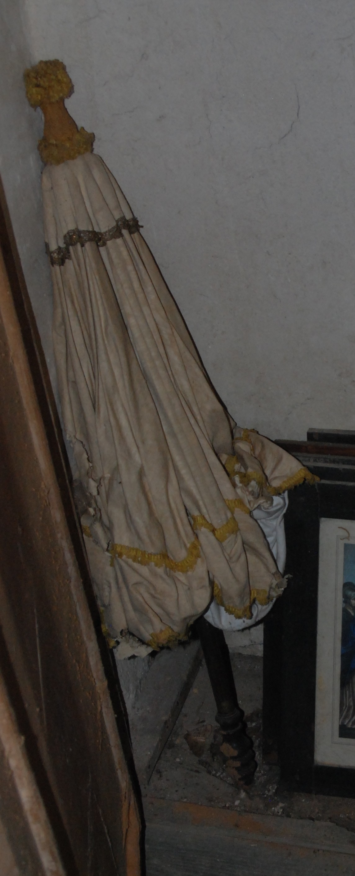 ombrellino processionale, opera isolata - manifattura italiana (XIX)