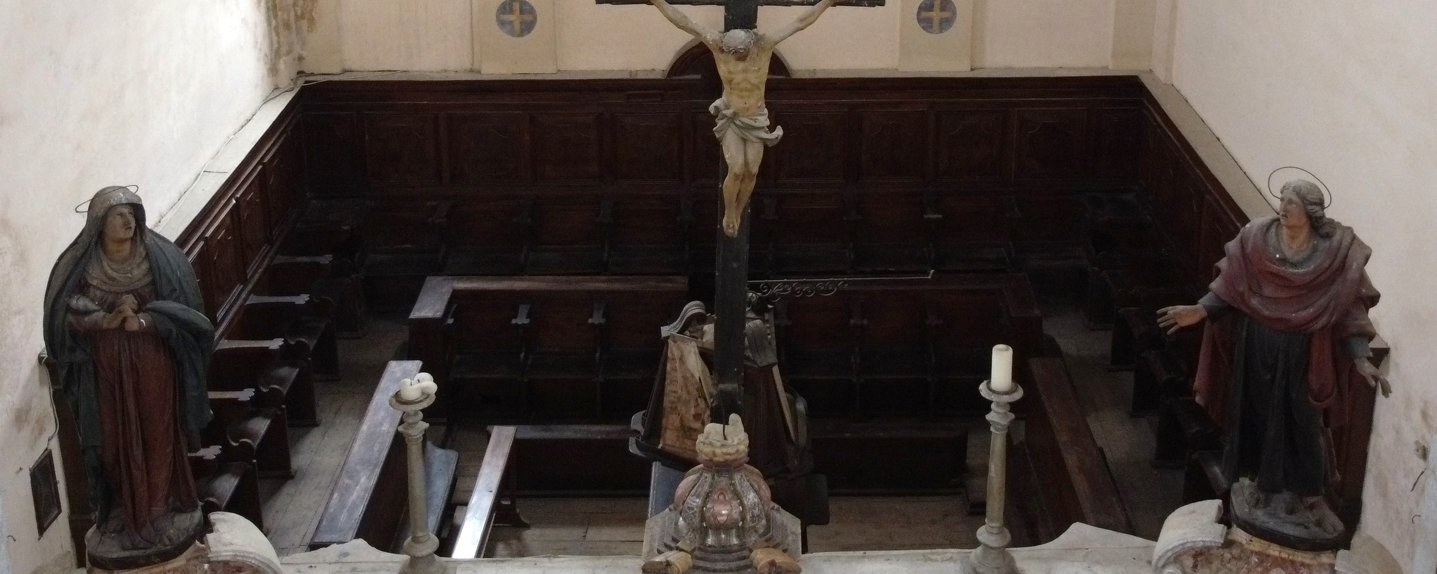 coro, elemento d'insieme di Fra Tommaso da Firenze, Fra Giordano da Palestrina (metà XVIII)