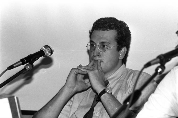 Uomini politici - Craxi, Bobo (negativo, insieme) di Alfa Press Service s.n.c. – Agenzia Fotogiornalistica (ultimo quarto XX)