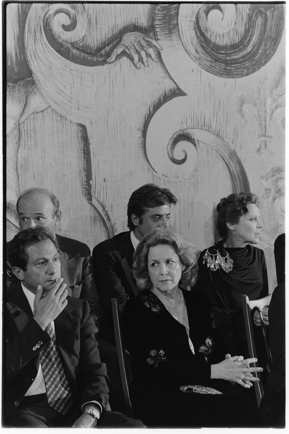 Attrici - Mercader, Maria (negativo, insieme) di Alfa Press Service s.n.c. – Agenzia Fotogiornalistica (ultimo quarto XX)