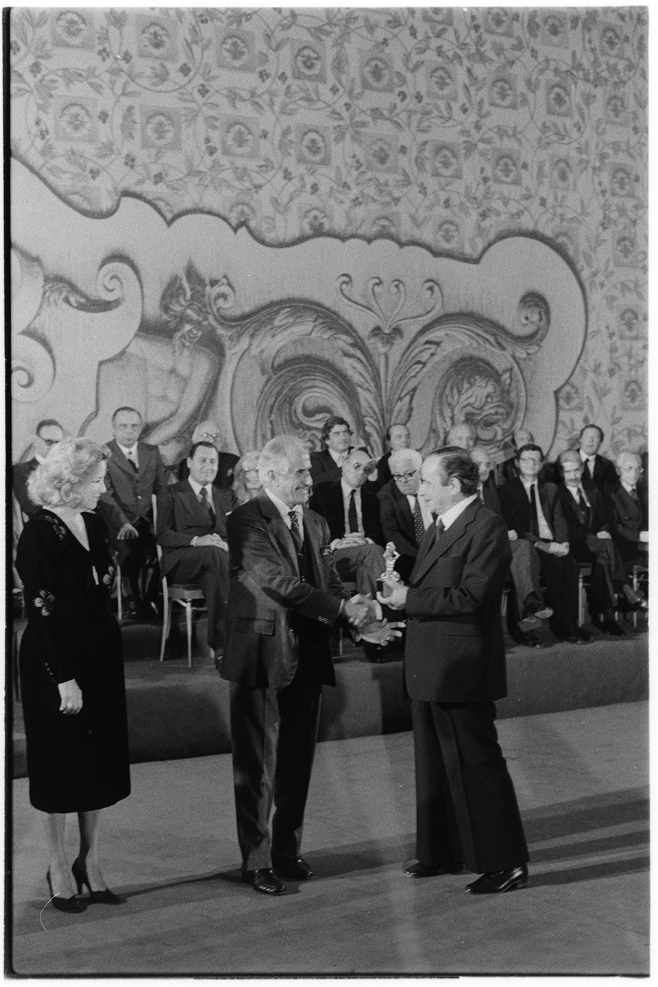 Attrici - Mercader, Maria (negativo, insieme) di Alfa Press Service s.n.c. – Agenzia Fotogiornalistica (ultimo quarto XX)