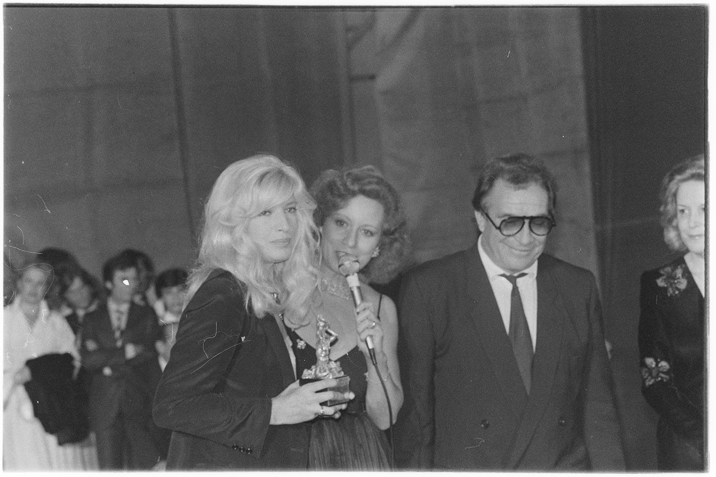 Attrici - Mercader, Maria (negativo, insieme) di Alfa Press Service s.n.c. – Agenzia Fotogiornalistica (ultimo quarto XX)