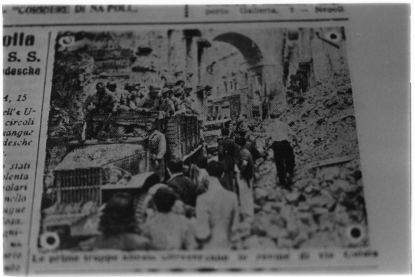 Napoli - Seconda Guerra Mondiale - Danni di guerra - Riproduzion (negativo, insieme) di Jovane, Francesco (seconda metà XX)