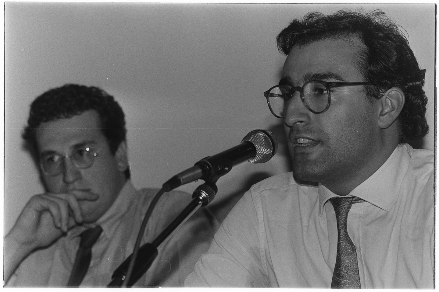 Uomini politici - Craxi, Bobo (negativo, insieme) di Alfa Press Service s.n.c. – Agenzia Fotogiornalistica (ultimo quarto XX)