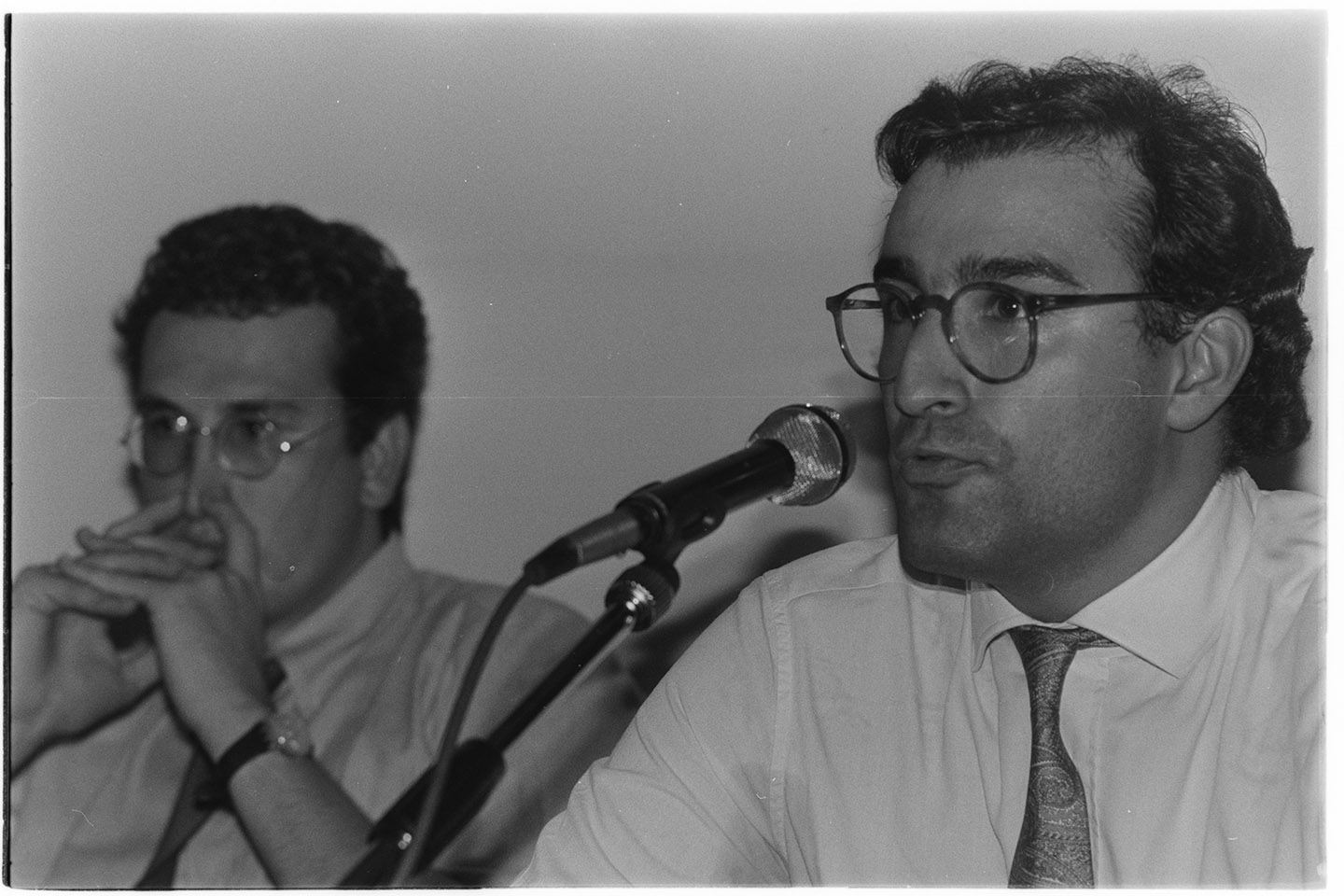 Uomini politici - Craxi, Bobo (negativo, insieme) di Alfa Press Service s.n.c. – Agenzia Fotogiornalistica (ultimo quarto XX)