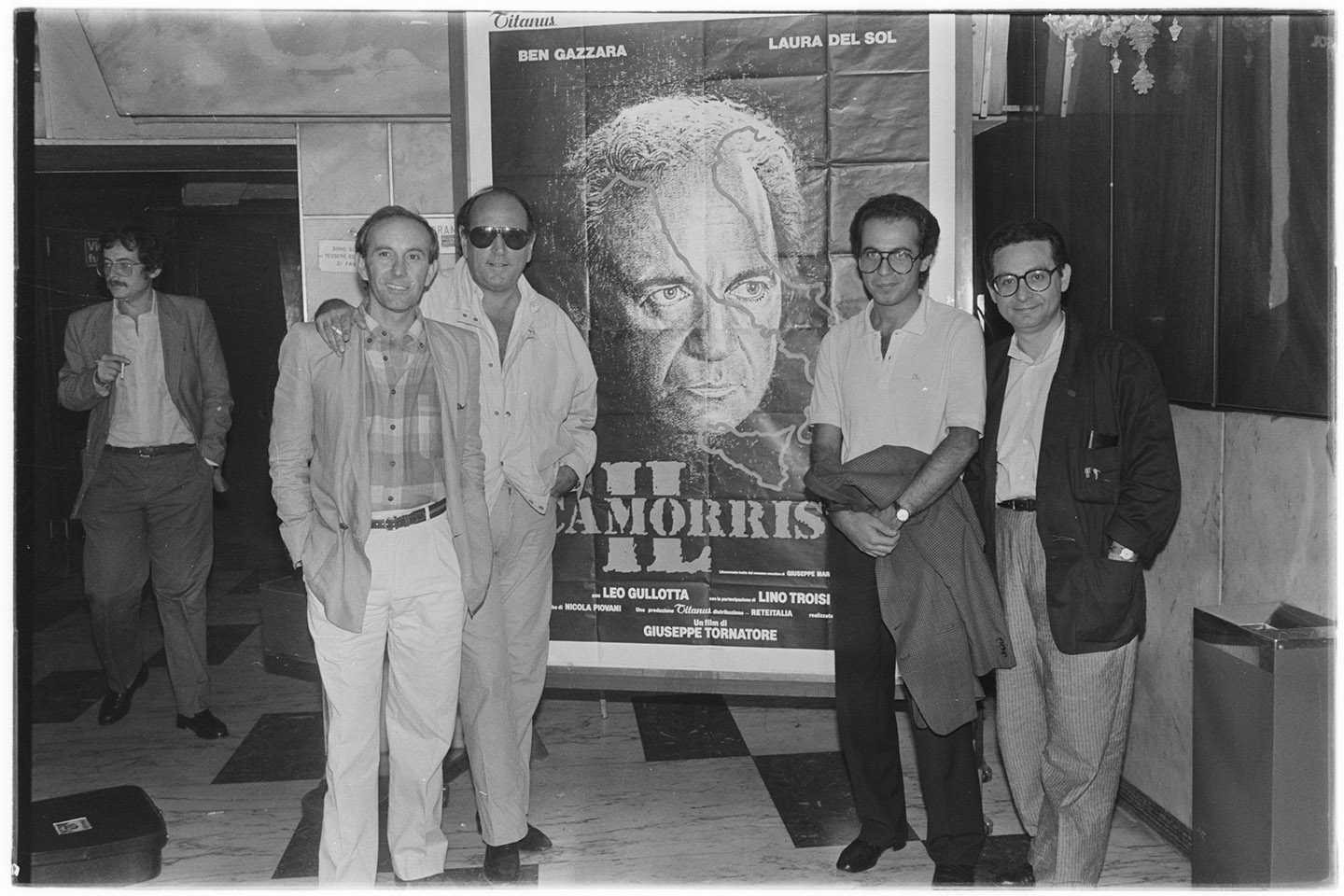 Attori - Troisi, Lino (negativo, insieme) di Alfa Press Service s.n.c. – Agenzia Fotogiornalistica (ultimo quarto XX)