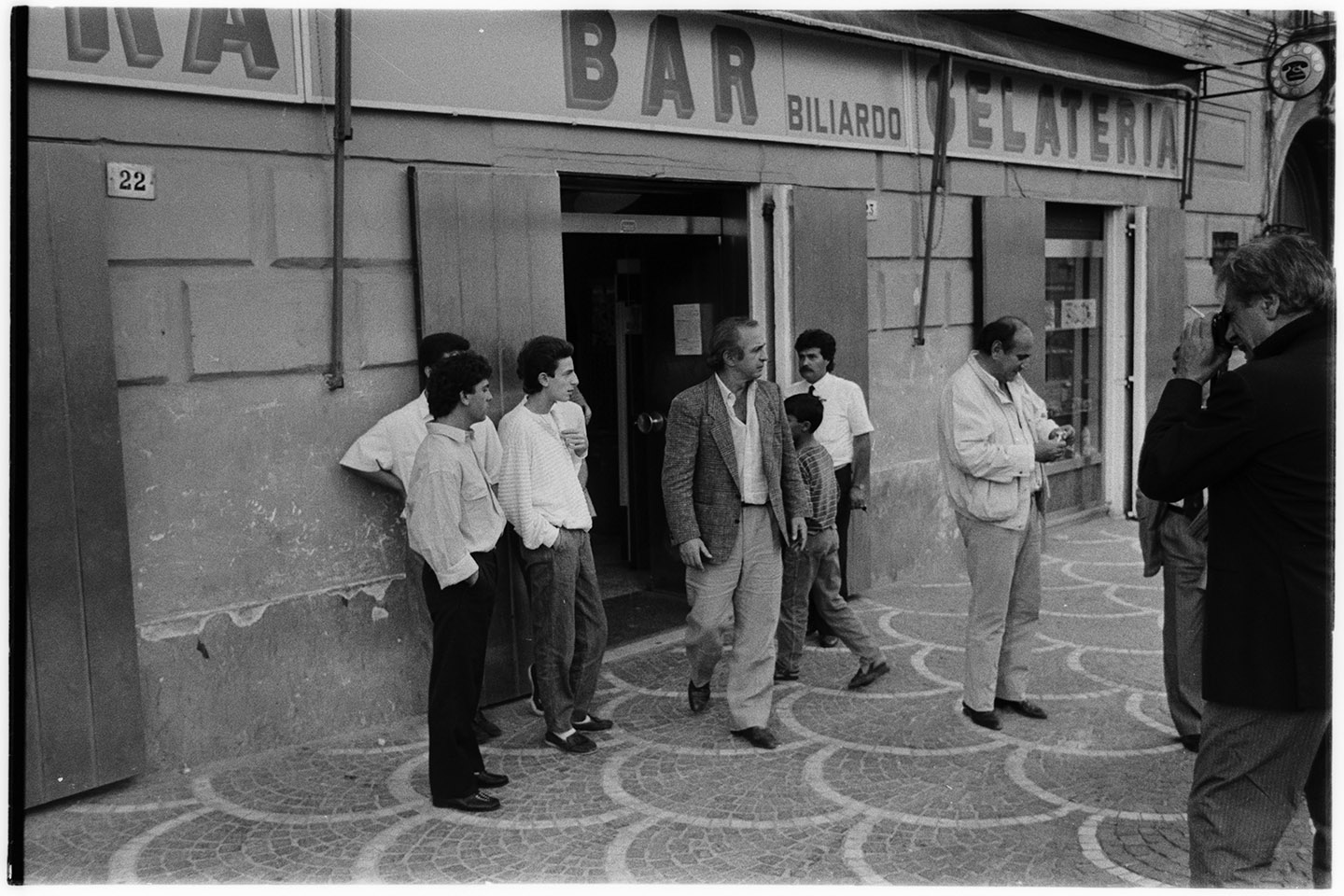 Attori - Gazzara, Ben (negativo, insieme) di Alfa Press Service s.n.c. – Agenzia Fotogiornalistica (ultimo quarto XX)