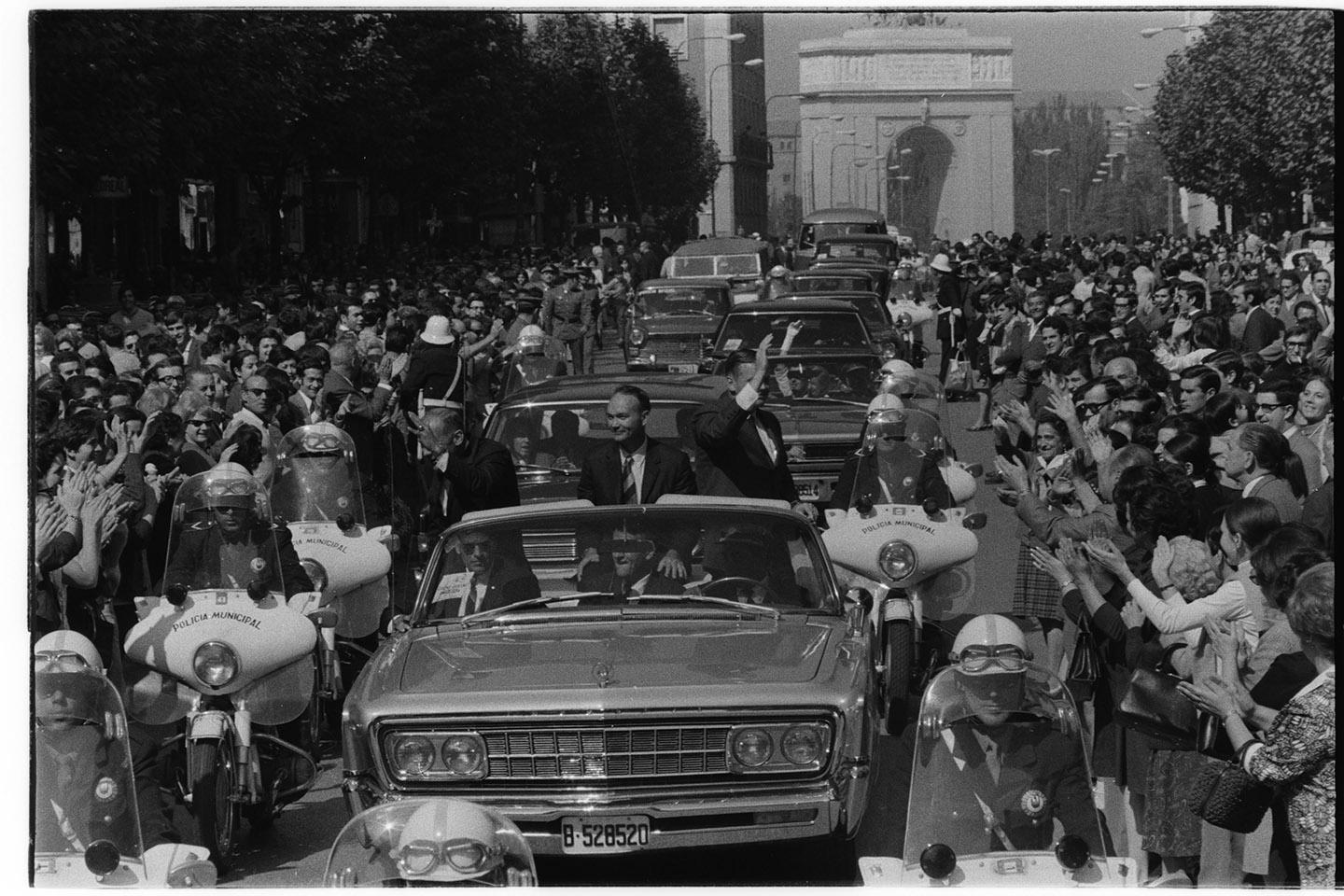 Astronauti statunitensi - Armstrong, Neil <1930-2012> (negativo, insieme) di Anonimo (terzo quarto XX)