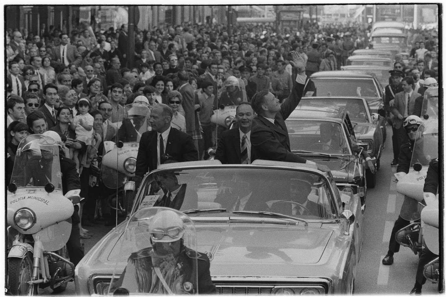 Astronauti statunitensi - Armstrong, Neil <1930-2012> (negativo, insieme) di Anonimo (terzo quarto XX)