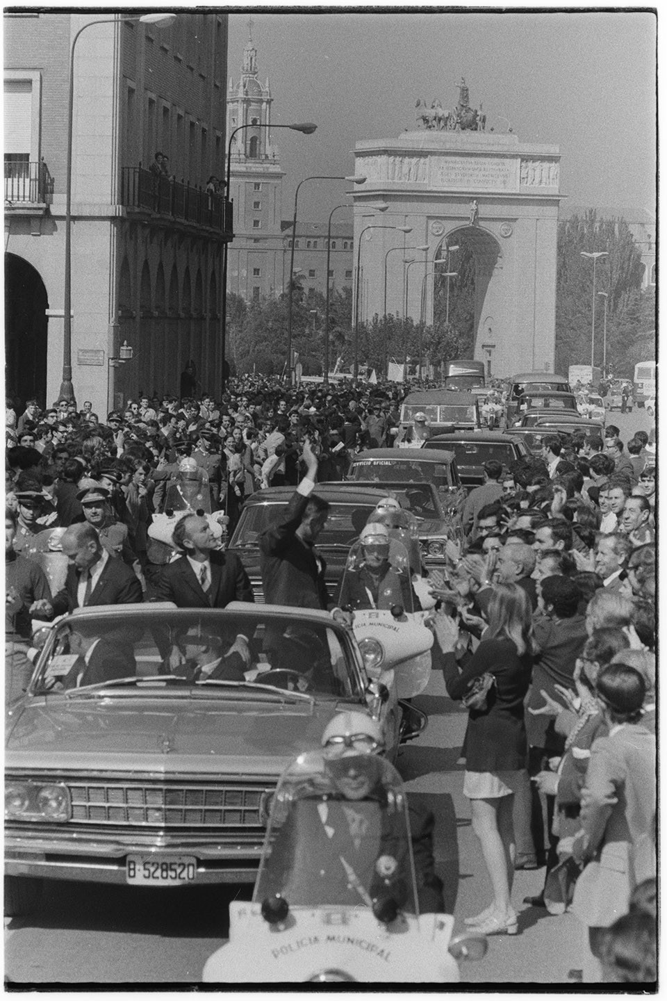 Astronauti statunitensi - Armstrong, Neil <1930-2012> (negativo, insieme) di Anonimo (terzo quarto XX)