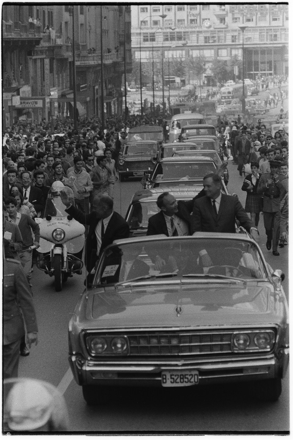 Astronauti statunitensi - Armstrong, Neil <1930-2012> (negativo, insieme) di Anonimo (terzo quarto XX)