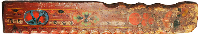 Asta (carretto, cassa del carro/ stanga, MEZZI DI TRASPORTO/ A FORZA ANIMALE) di n.d (bottega), n.d (bottega) - Produzione artigianale della Sicilia orientale