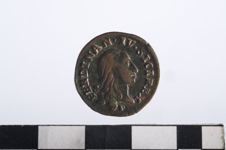 moneta - 4 cavalli - ambito Regno delle due Sicilie (sec. XVIII d.C)