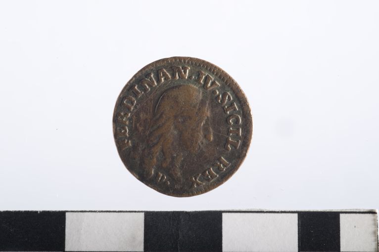 moneta - 4 cavalli - ambito Regno delle due Sicilie (sec. XVIII d.C)