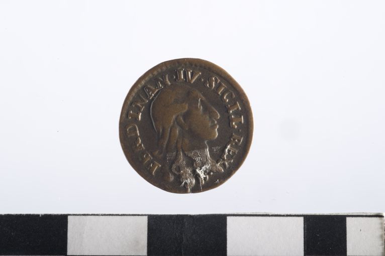 moneta - 3 cavalli - ambito Regno delle due Sicilie (sec. XVIII d.C)