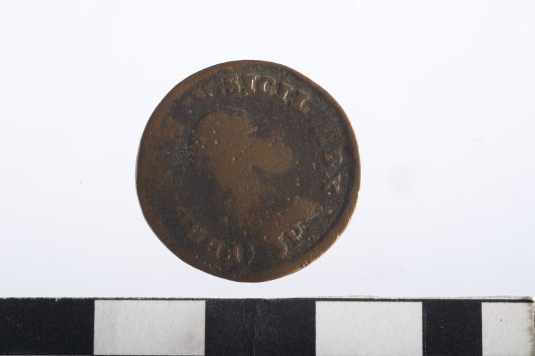 moneta - 1 tornese/ 6 cavalli - ambito Regno delle due Sicilie (sec. XVIII d.C)