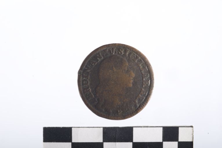 moneta - 1 grano/ cavalli 12 - ambito Regno delle due Sicilie (sec. XVIII d.C)