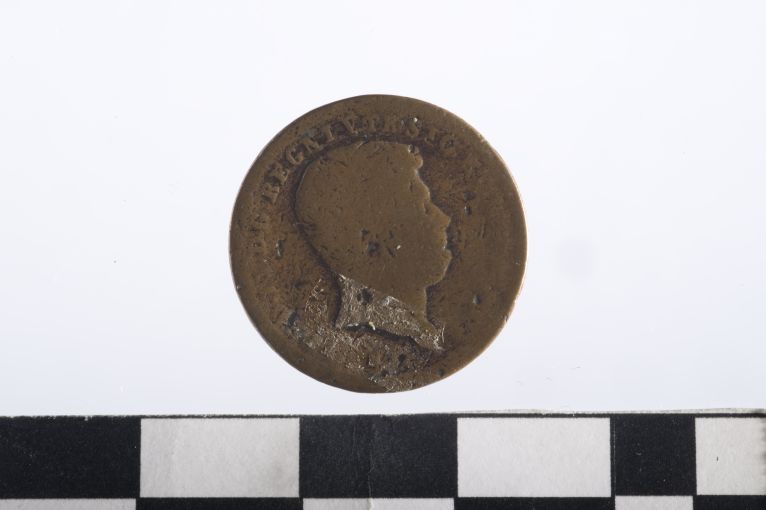 moneta - 1 tornese - ambito Regno delle due Sicilie (sec. XIX d.C)