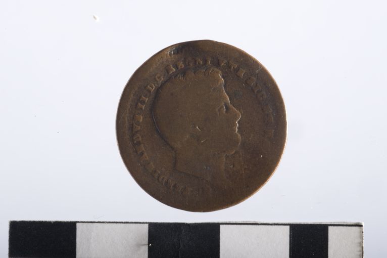 moneta - 2 tornesi - ambito Regno delle due Sicilie (sec. XIX d.C)