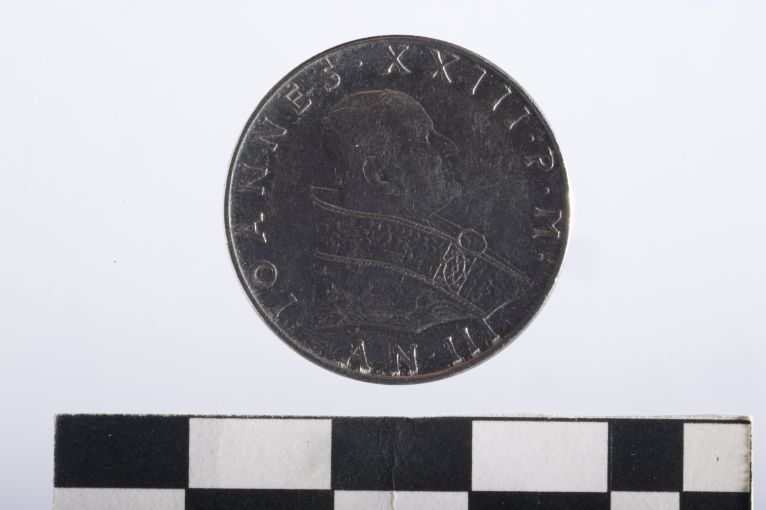 moneta - 50 lire - ambito Città del Vaticano (sec. XX d.C)